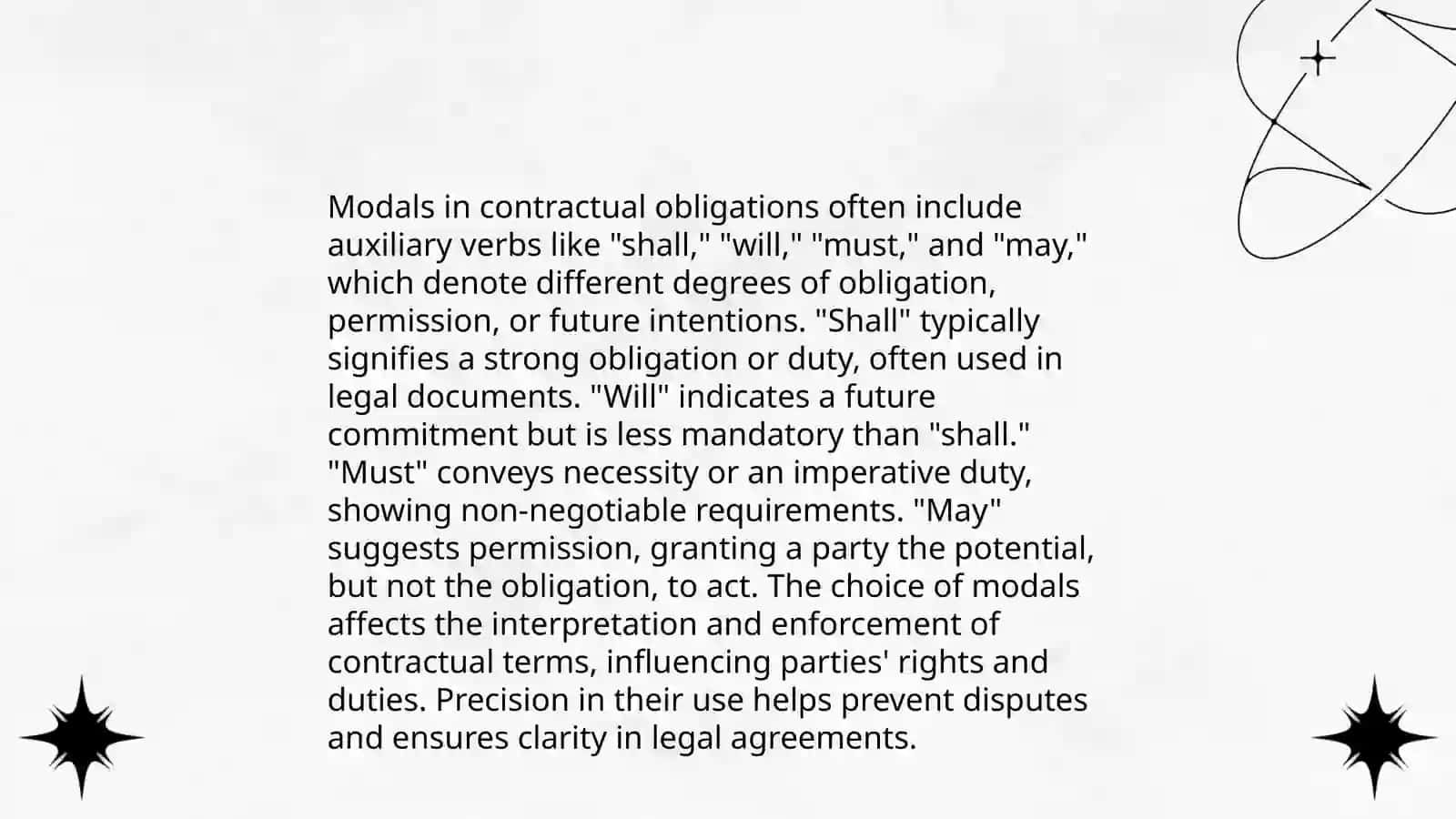 The Role of Modals in Legal Writing 4
