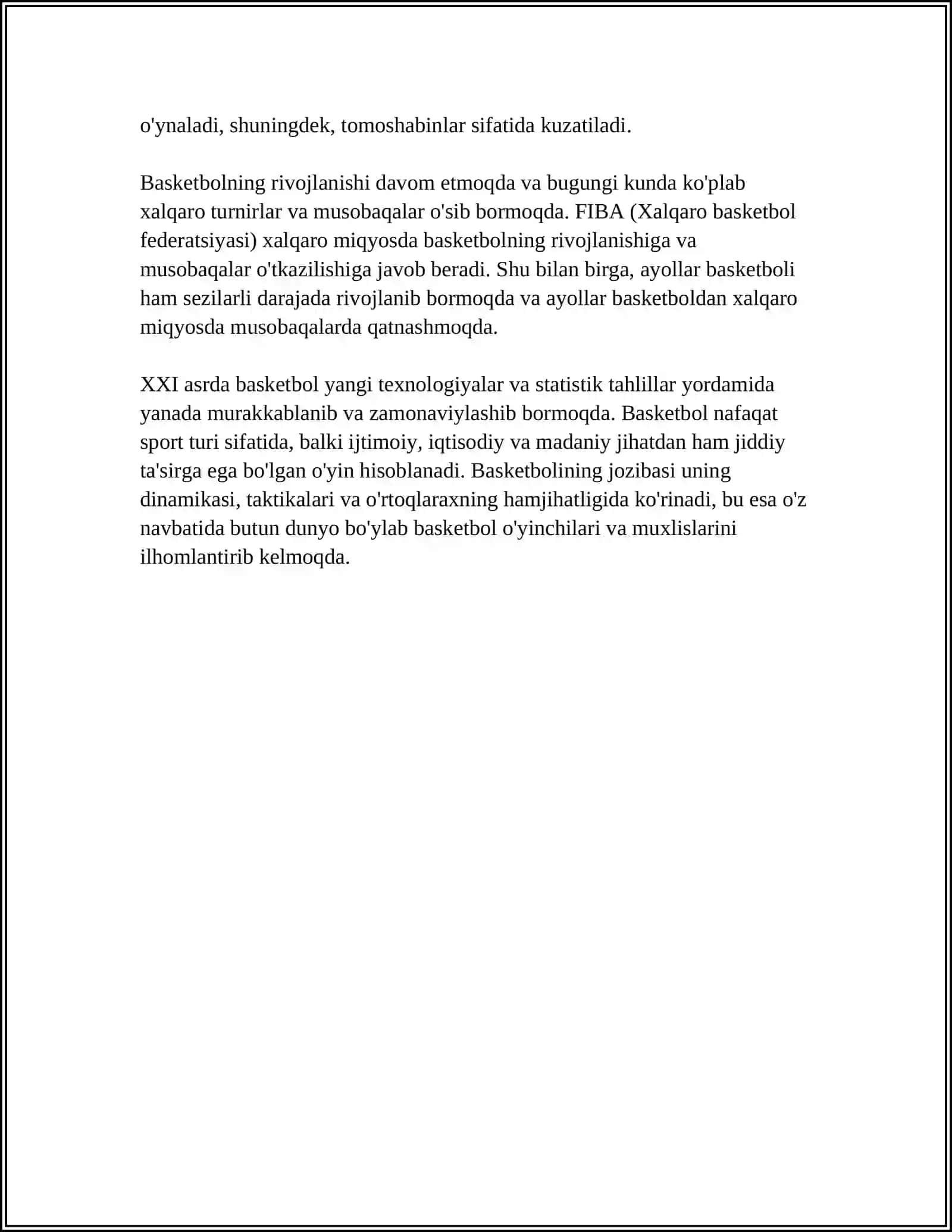 BASKETBOL 4