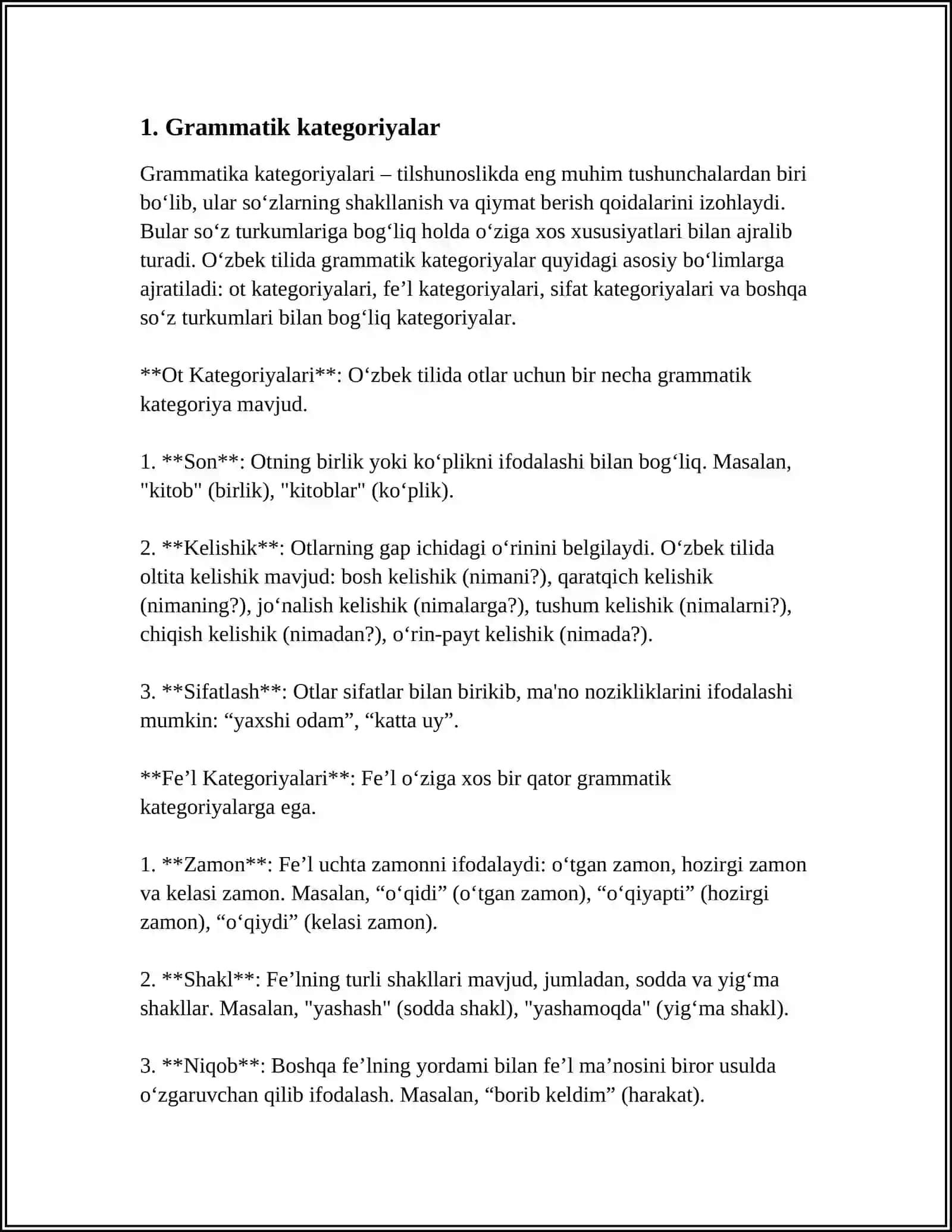 GRAMMTIKA.MORFOLOGIYA.GARMMATIKA FAN SIFATIDA,MORFOLOGIYA,MORFEMA VA UNING TURLARI,AFFIKSATSIYA,SOʻZNING MORFOLOGIK VA ETIMOLOGIK TARKIBI,TOVUSH ALMASHINISHI VA ICHKI FUNKSIYA 4
