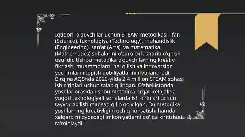 STEAM talim 4