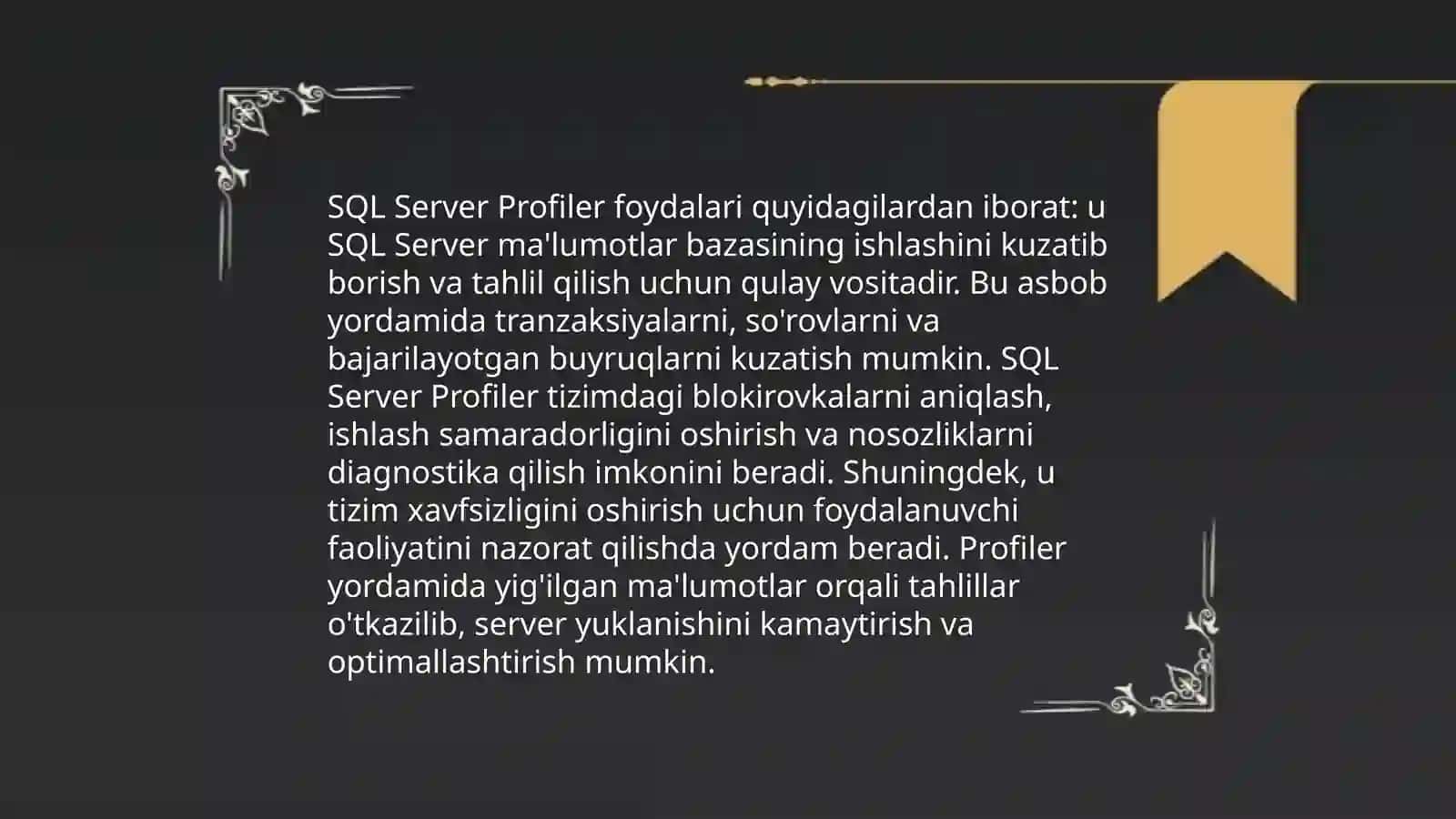 SQL Server Profiler 4