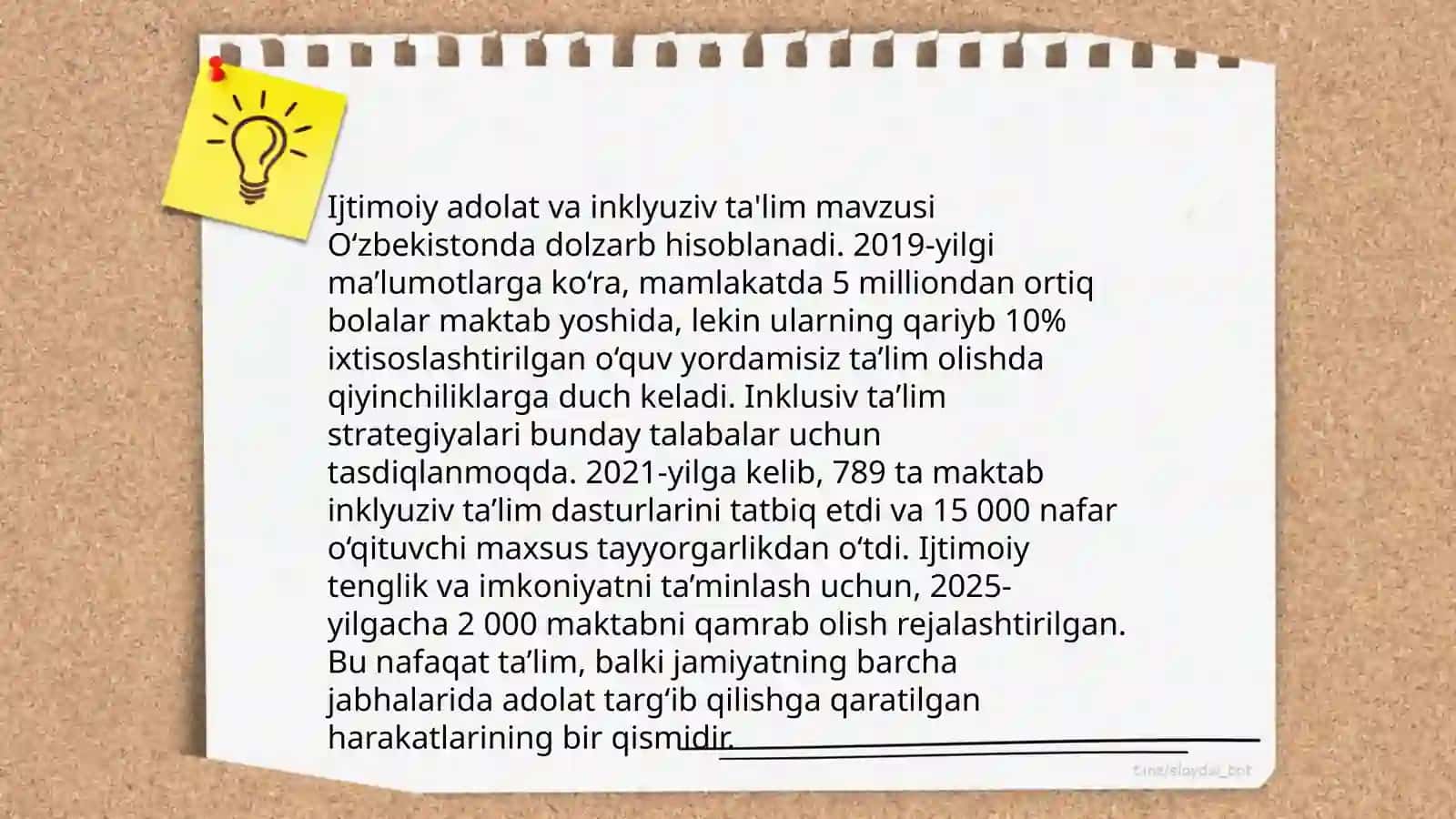 Inklyuziv ta'lim marshruti va tamoyillati 4