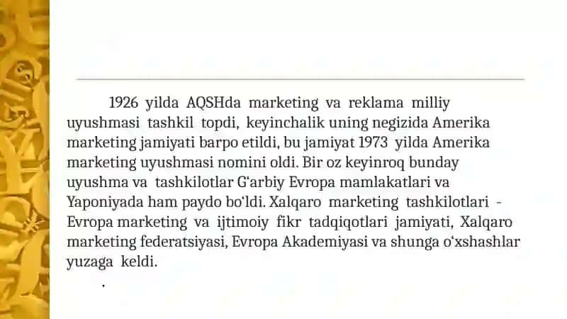 “Marketing konsepsiyasi 4