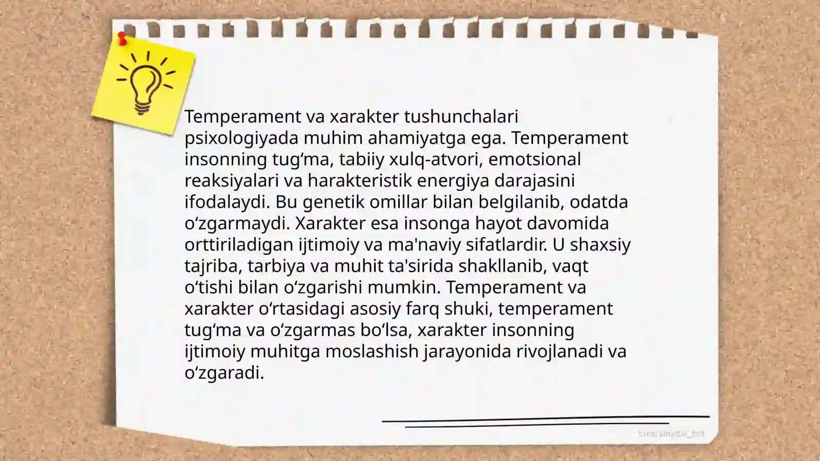 Temperament 4