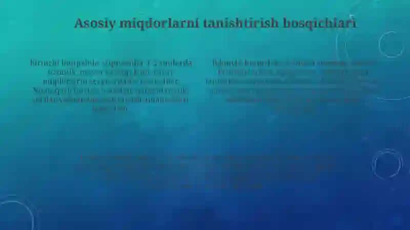 Boshlangʻich sinflarda asosiy miqdorlar va ularning oʻlchov birliklarini oʻrgatish metodikasi 4