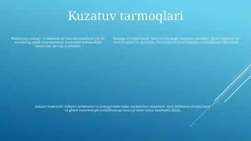 O'Zbekistondagi Meteorologik Tadqiqotlar 4