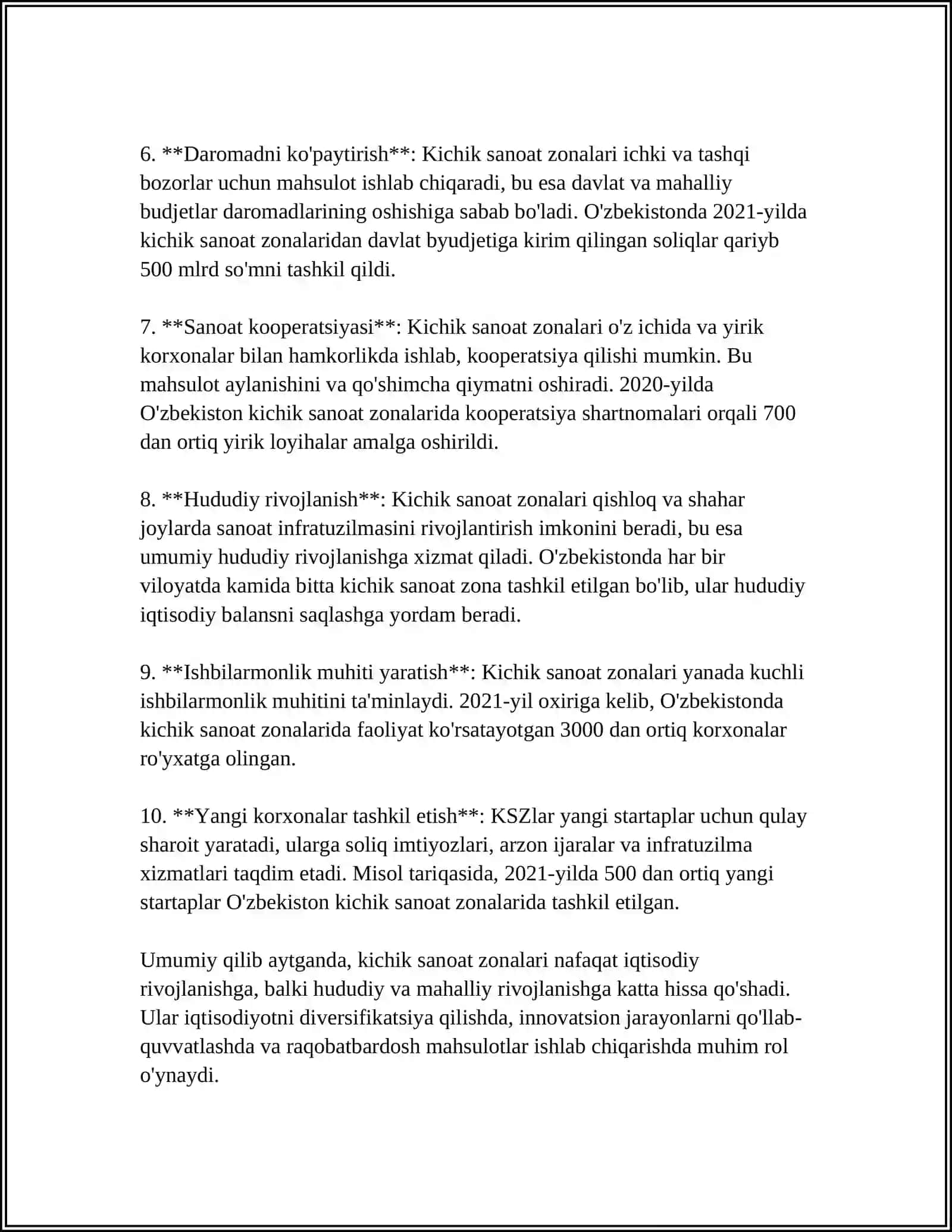 KICHIK SANOAT ZONALARI 4
