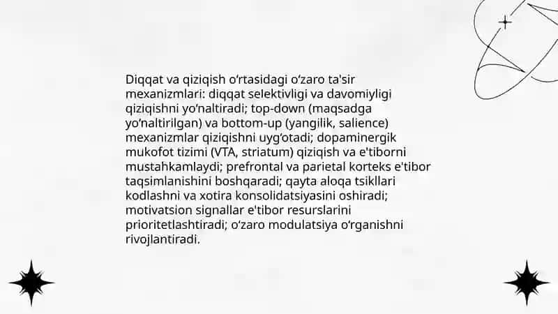 Bilish jarayonlari va qiziqishlarining uzviy bog'liqligini o‘rganish 4