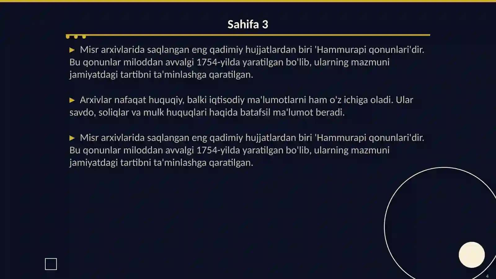Qadimgi Misr arxivlari 4