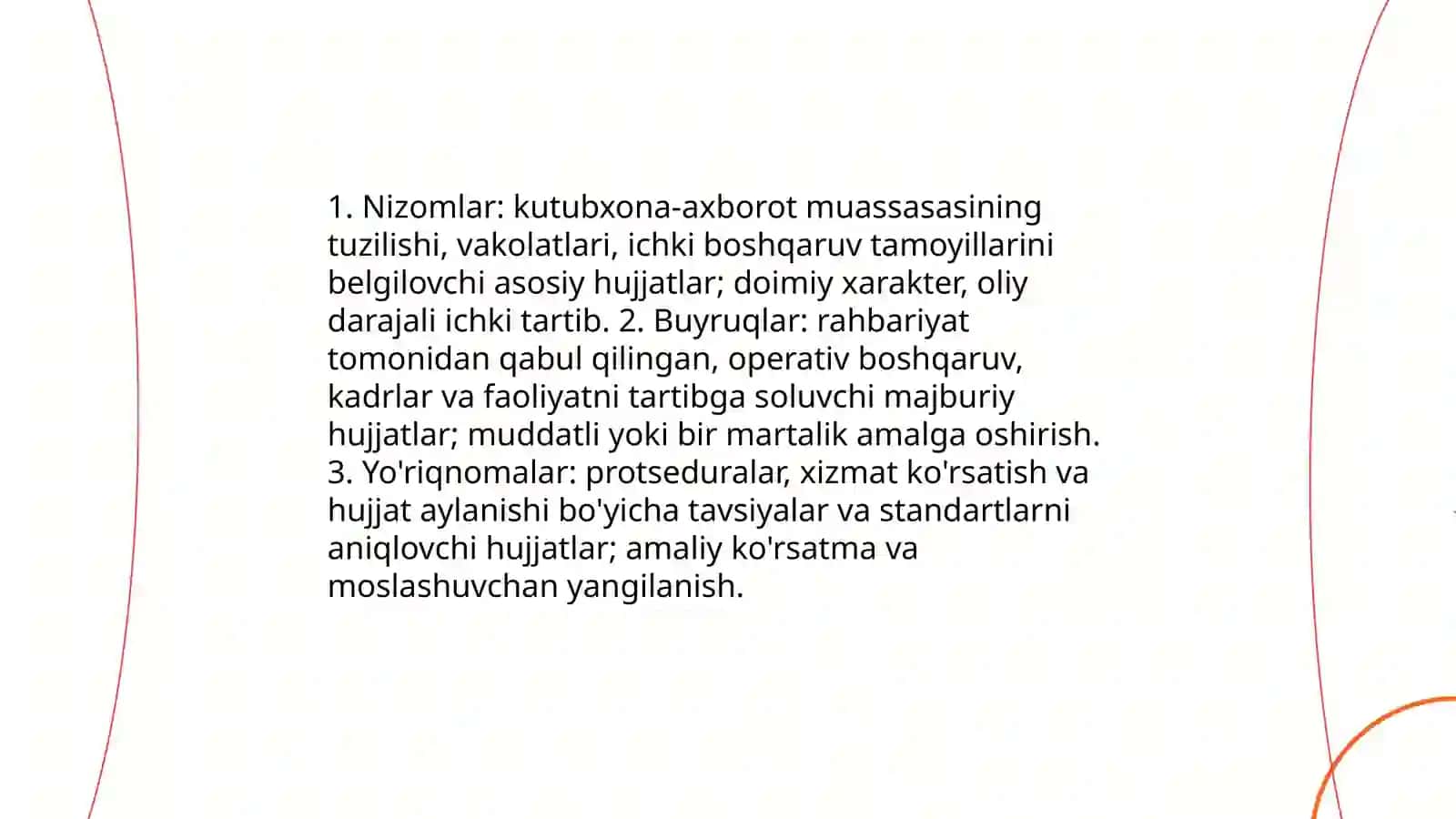 Ichki hujjatlar tizimi 4