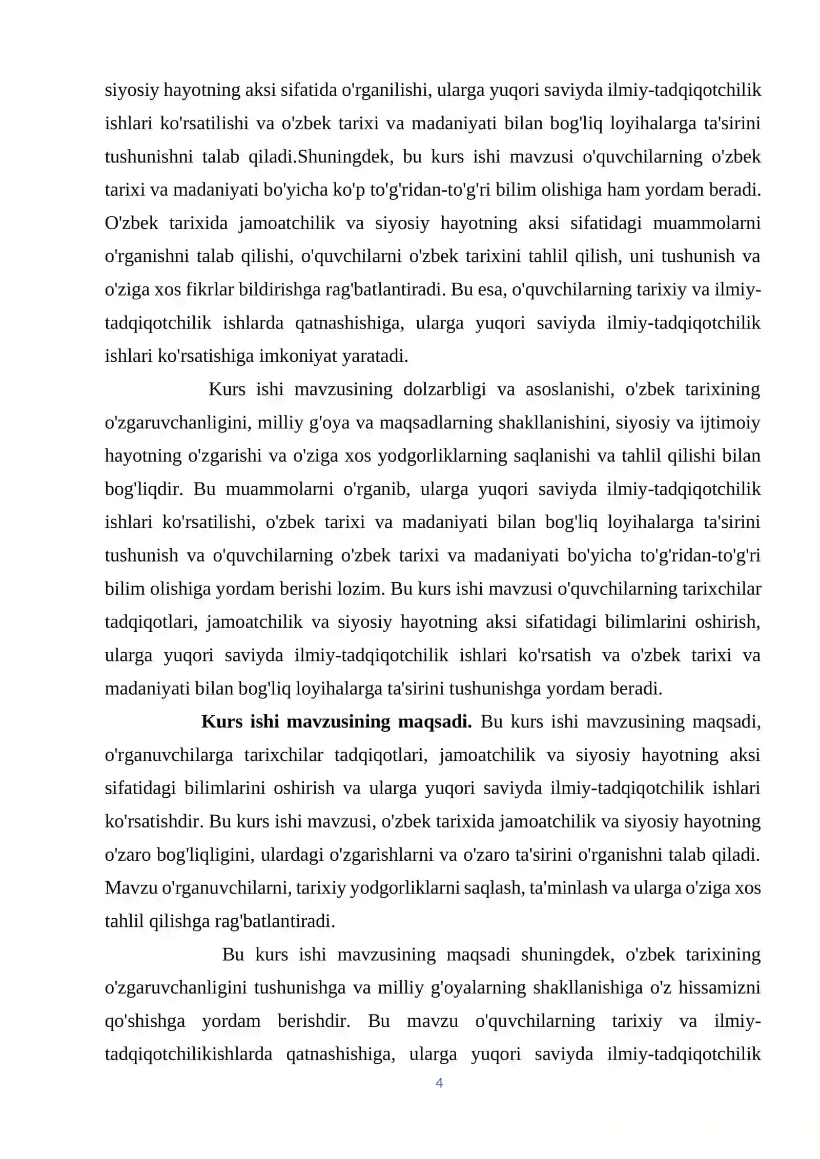 Tarixchilar tadqiqotlari jamoatchilik va siyosiy hayotning aksi sifatida 4