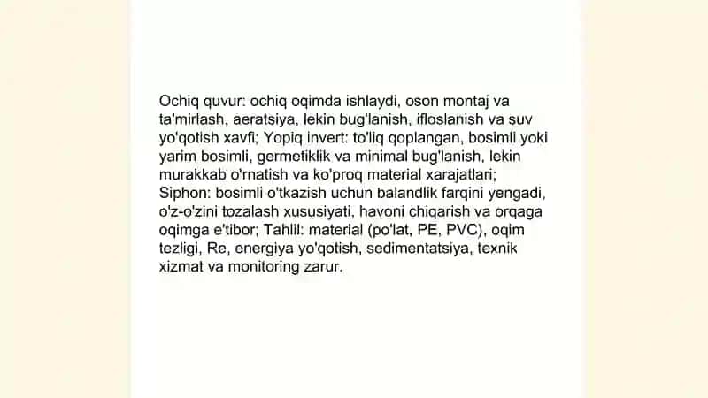 Dyuker qurulmalarining maqsadi va o'tish joylarining turlarini kuzatish va tahlil qilish 4