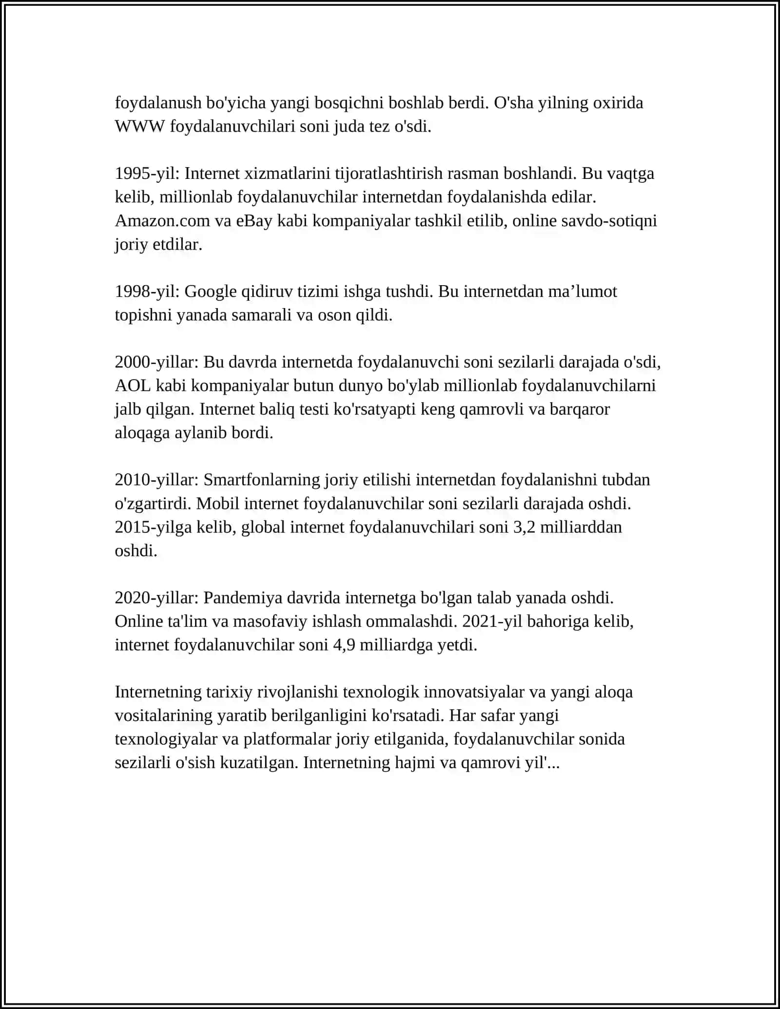 INTERNET 4