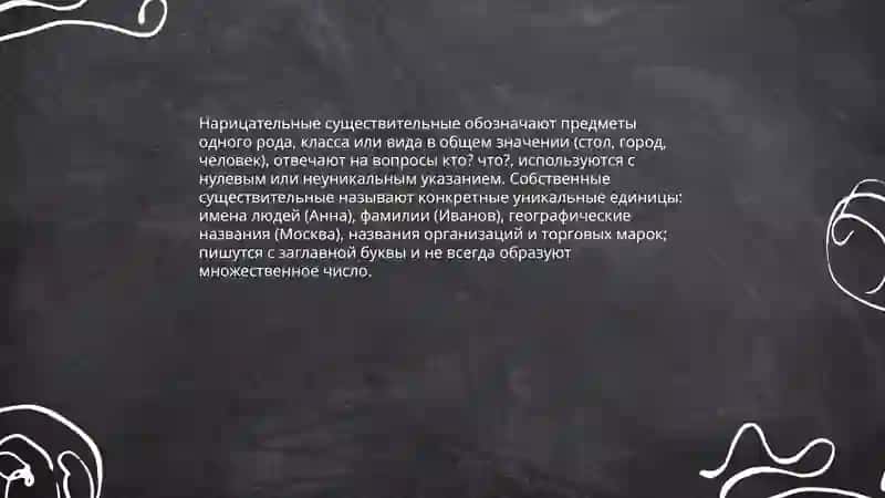 Имя существительное 4