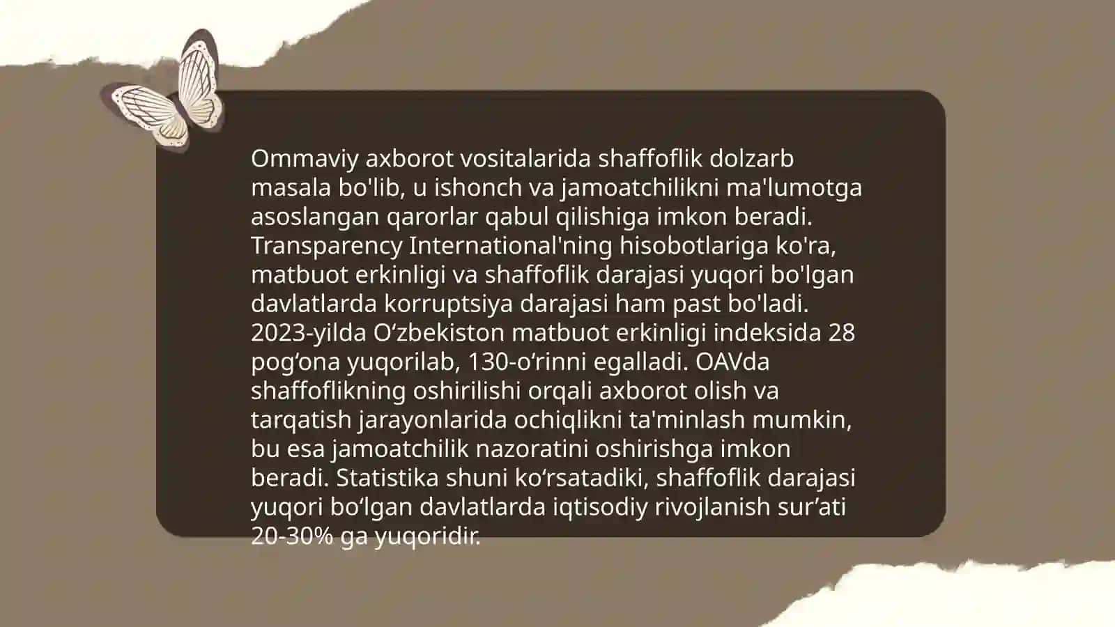Axborot yetkazishning etika qoidalari 4