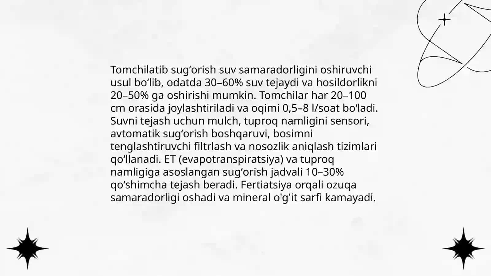 Tabiiy resurslardan oqilona foydalanish yoʻllari 4