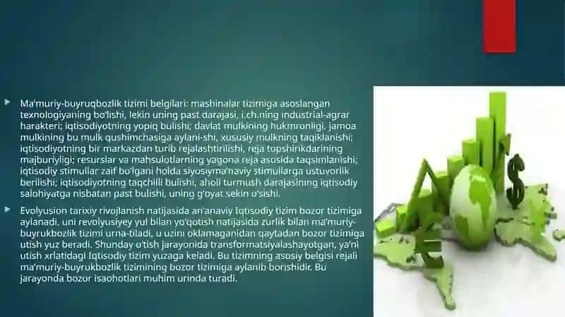 IQTISODIY TIZIMLAR TURLARI VA MULKCHILIK MUNOSABATLARINING SHAKLLARI 4