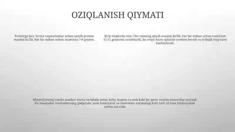 Oddiy loviya 4
