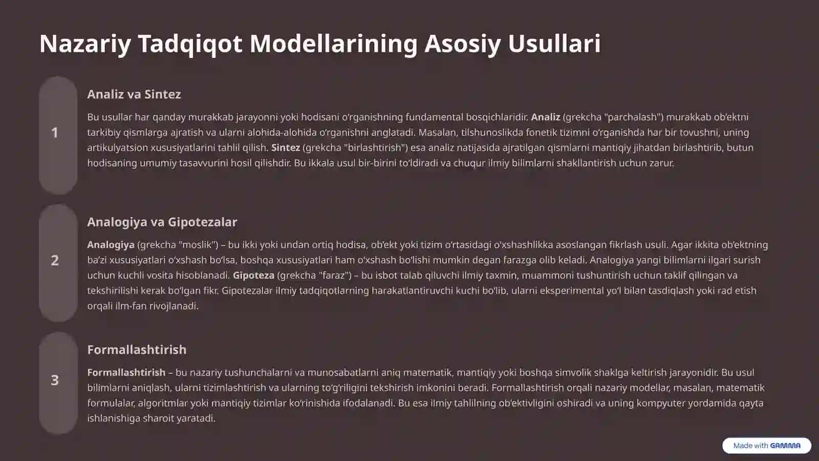 Nazariy Tadqiqot Modellari: Ilmiy Tadqiqotning Asosiy Yo‘nalishlari 4
