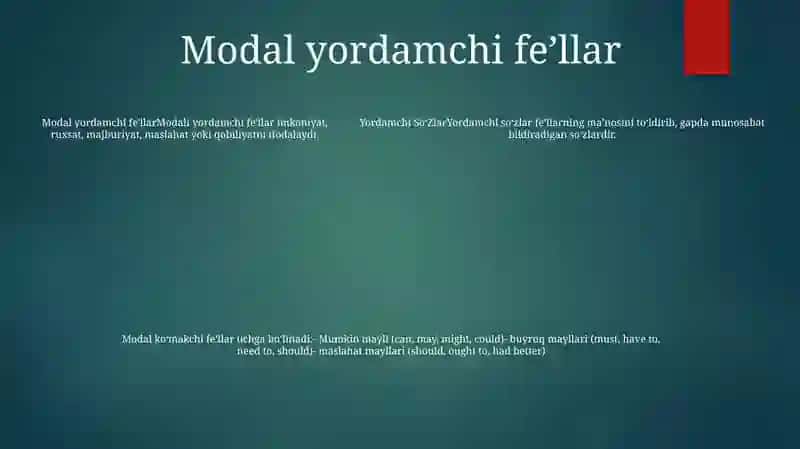 Ko‘makchi So‘Zlar Va Ularning Turlari 4