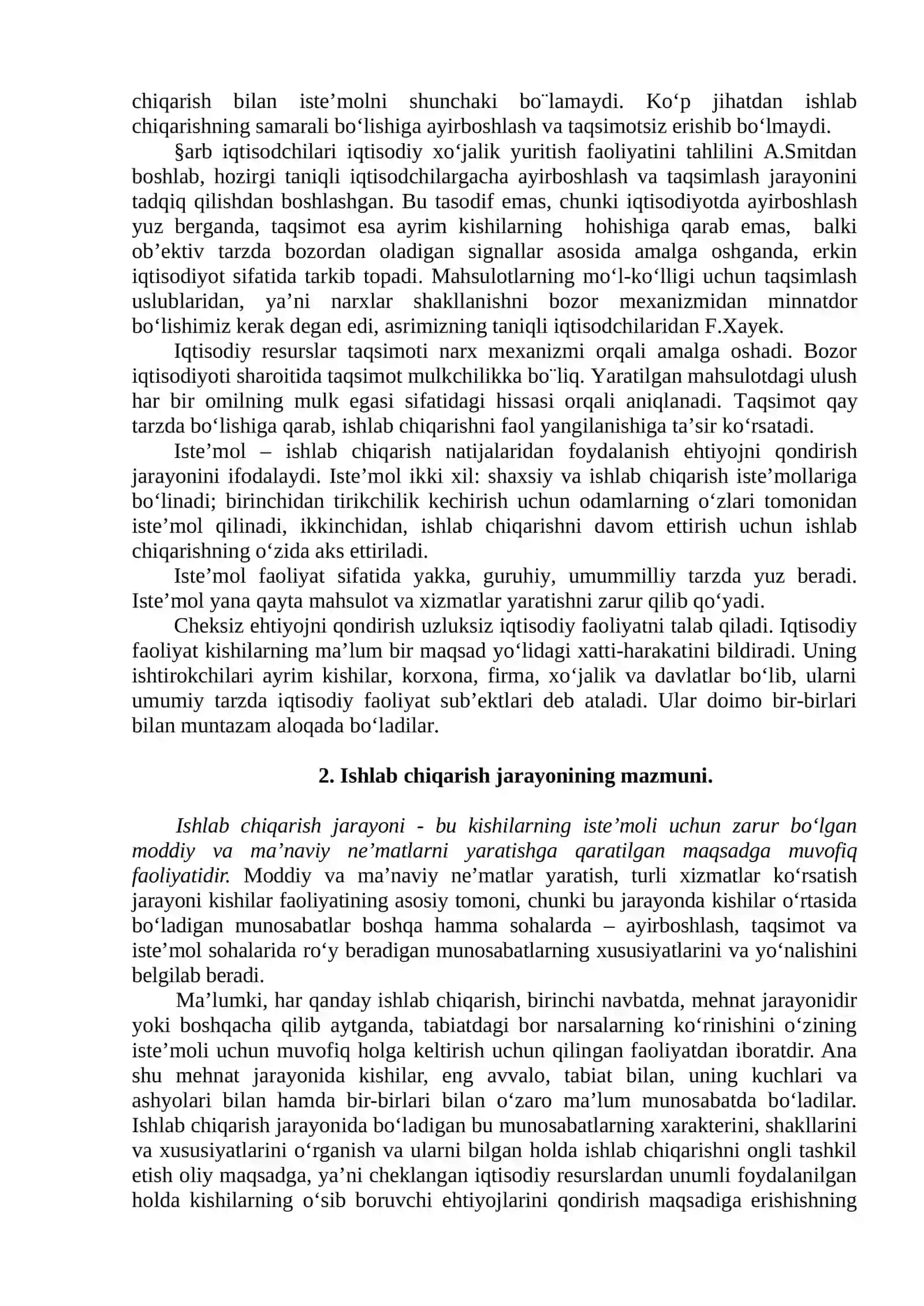 Iqtisodiy faoliyat va ishlab chiqarish 4
