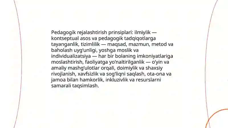 Maktabgacha ta’lim tashkilotlarida pedagogik jarayonni rejalashtirishning tuzilishi va funksiyalari 4