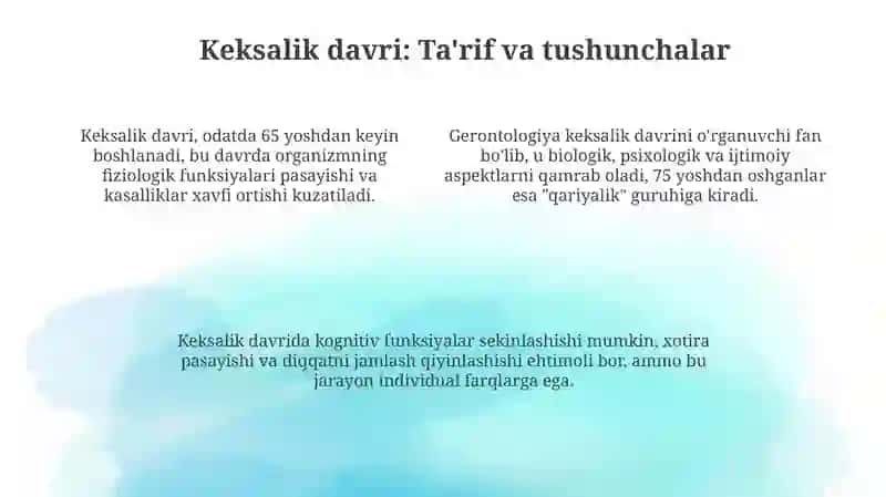 Keksalik davri 4