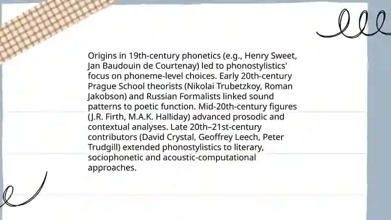 Phonostylistics 4