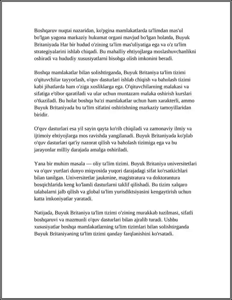 BUYUK BIRITANIYA TALIM TIZIMIGA KOMPRATIVISTIK TAHLILI 4
