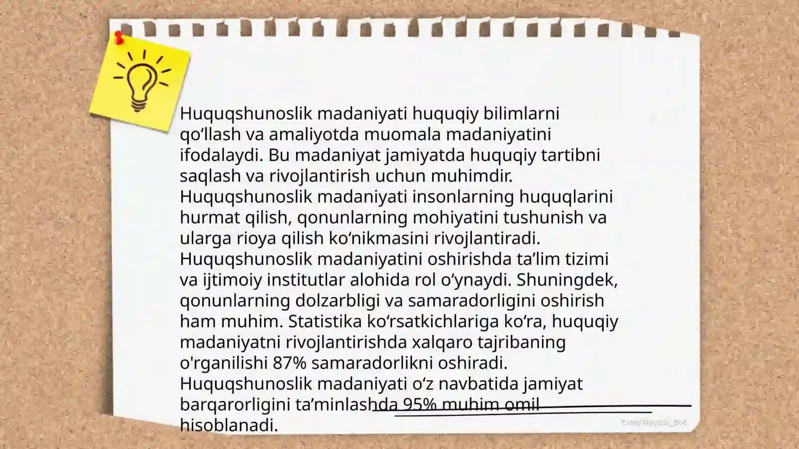 Huquqshunosni shaxsiy rivojlantirish 4