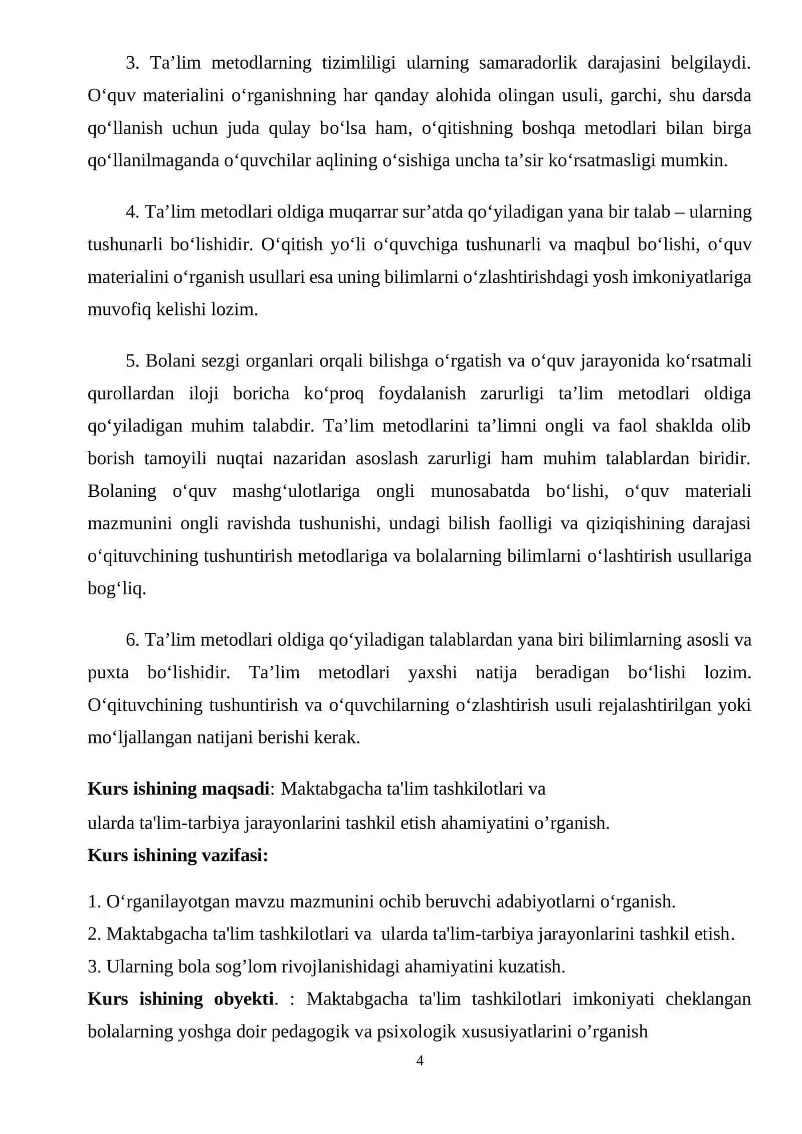 Maktabgacha ta’lim ta’lim tashkilotlarida tayyorlov guruhlardagi bola hayotini tashkil etish xususiyatlari 4