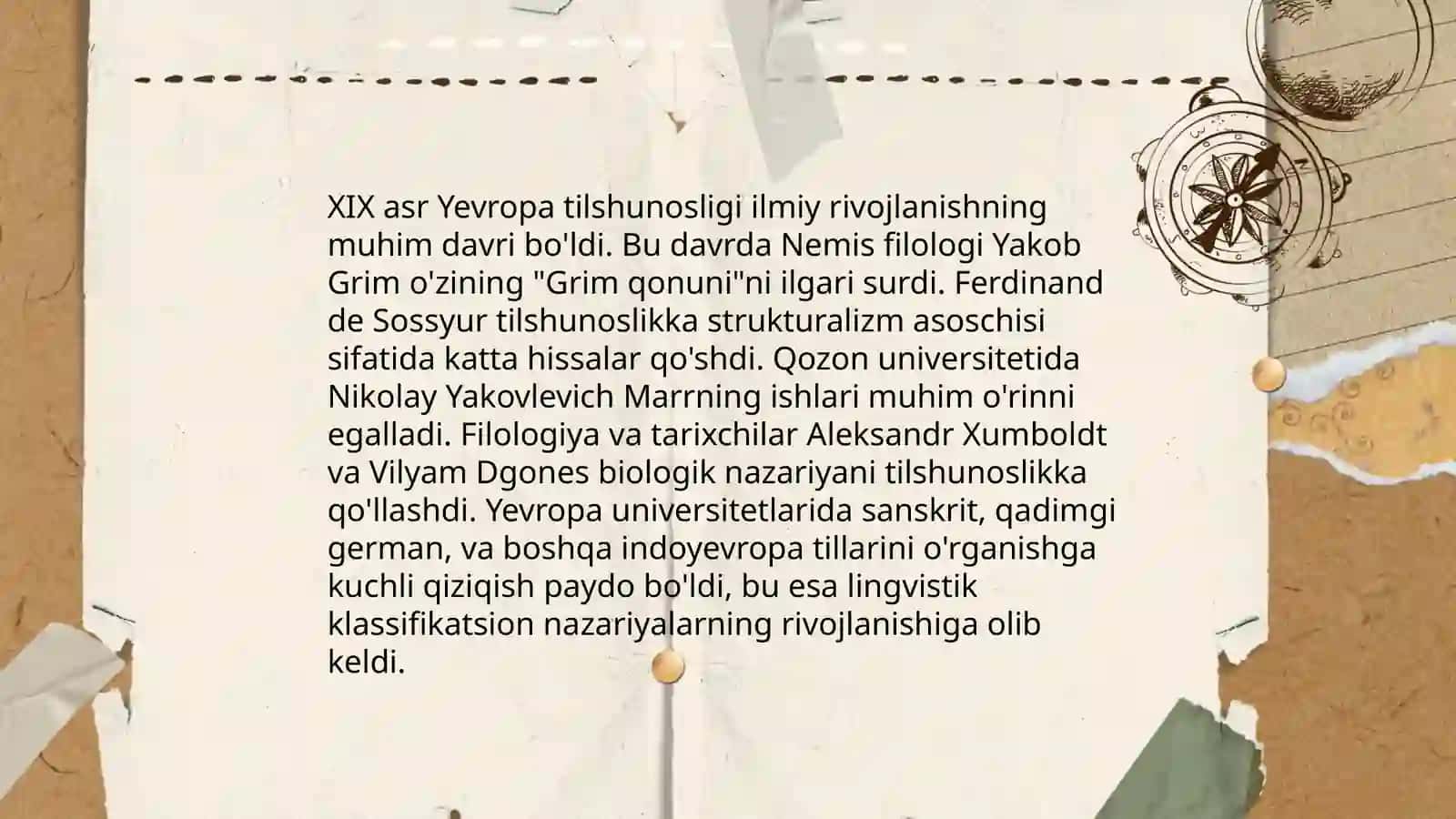 Yevropa tilshunosligi.XIX asrda qiyosiy-tarixiy tilshunoslikning vujudga kelishi 4
