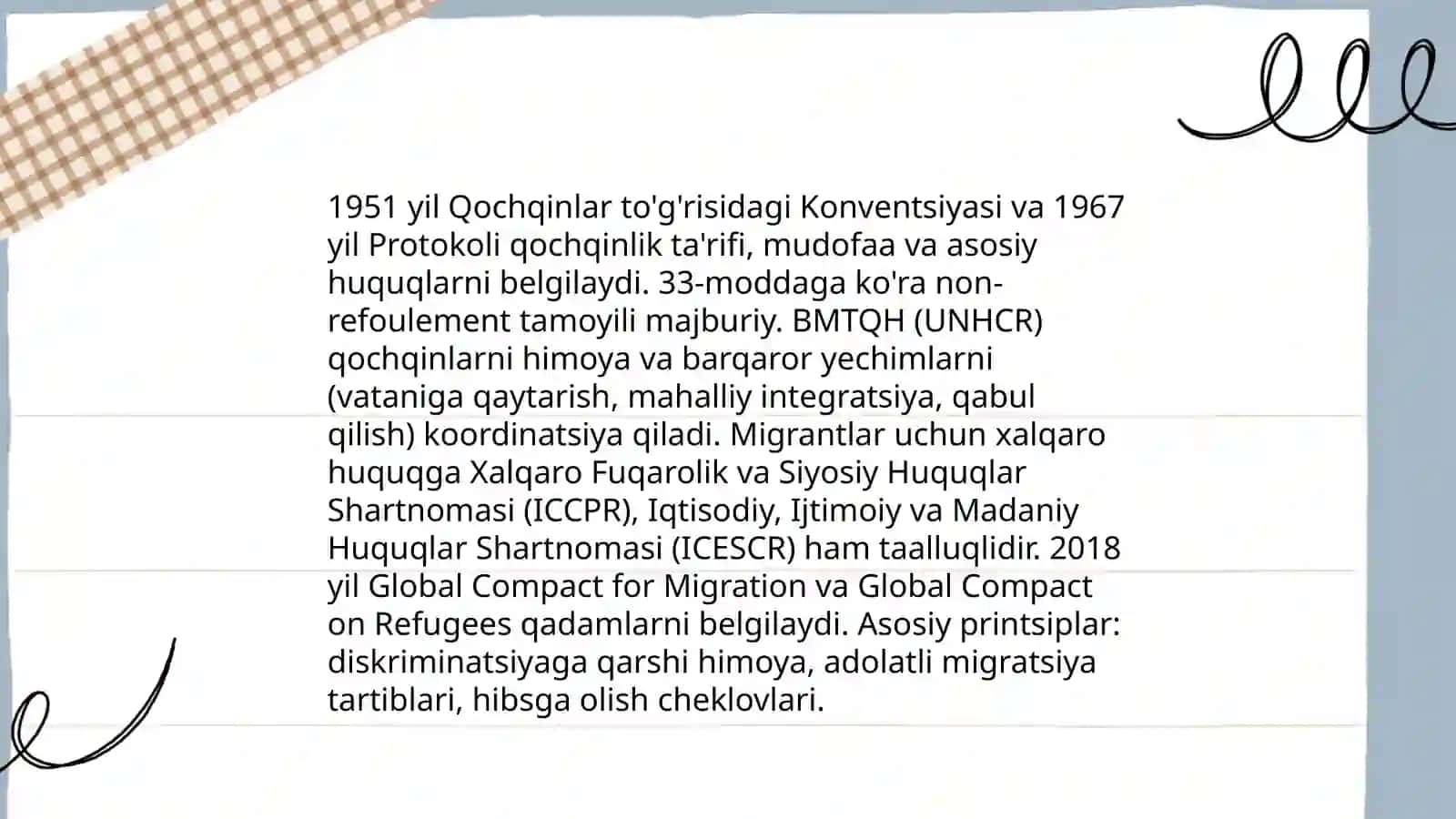 Migratsiya va inson huquqlari: asosiy tamoyillar 4