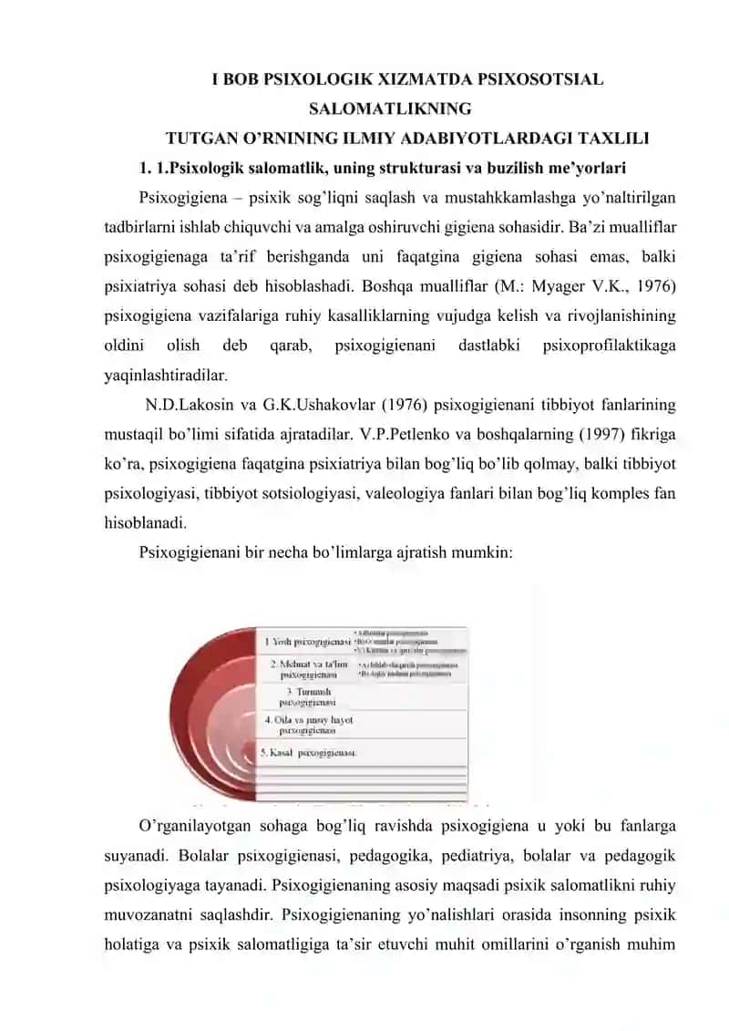 PSIXOLOGIK XIZMATDA PSIXOSOTSIAL SALOMATLIKNING TUTGAN O’RNI 4