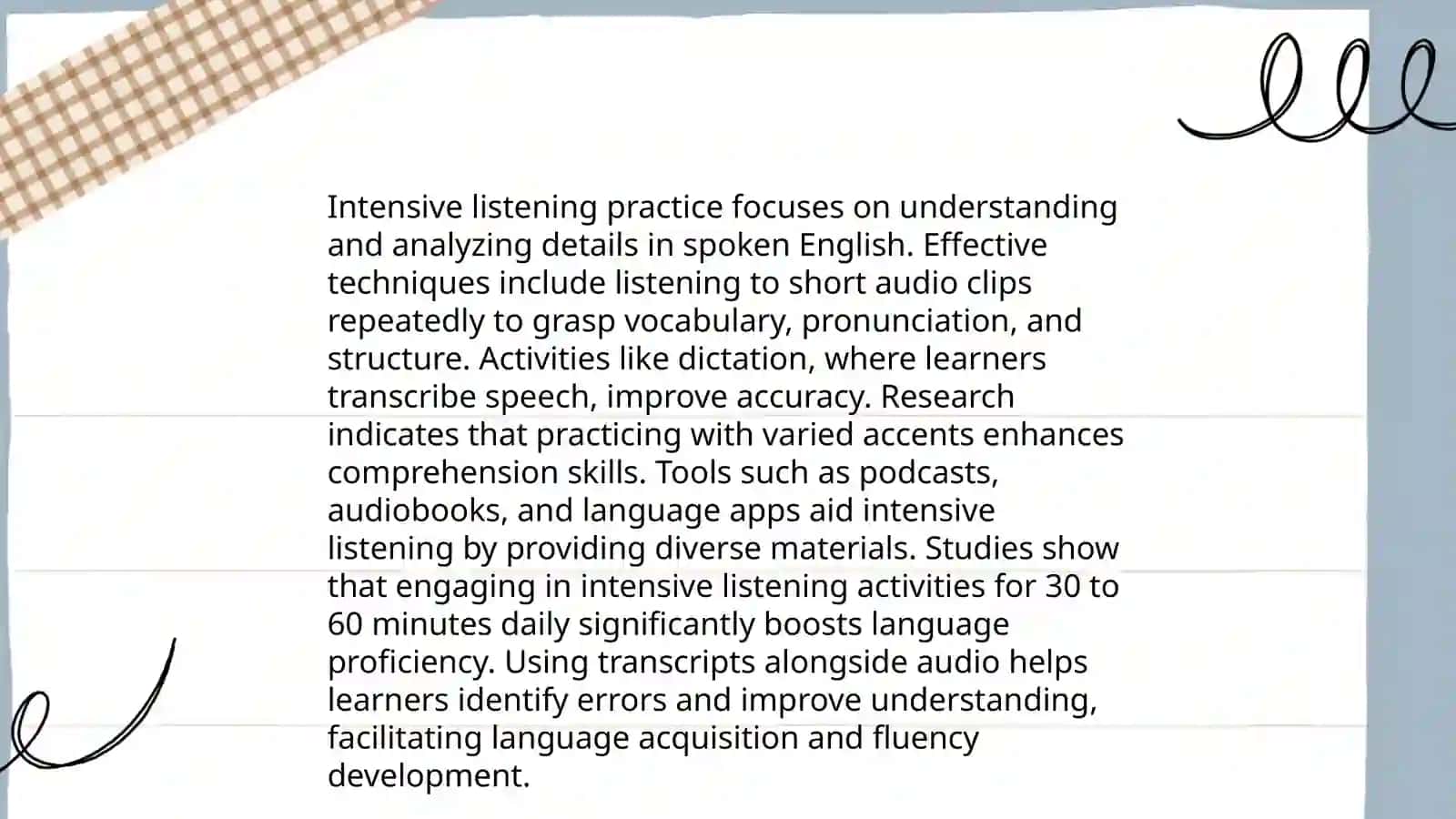 Techniques to develop receptive skills 4