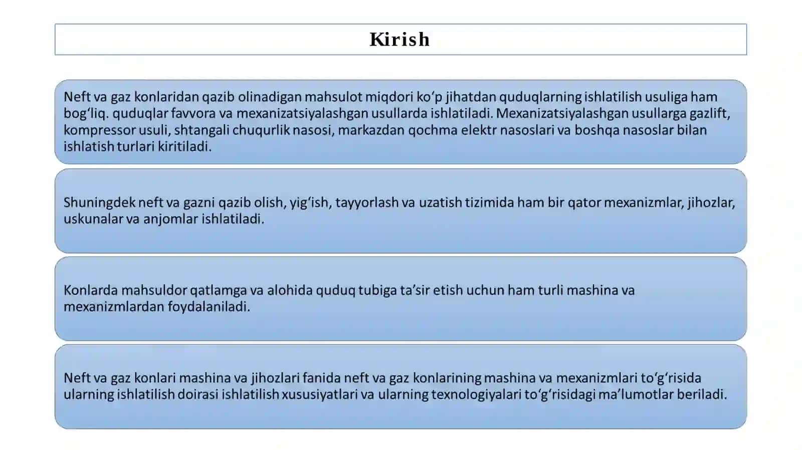 Neft va gaz konlari mashina va jihozlari 4