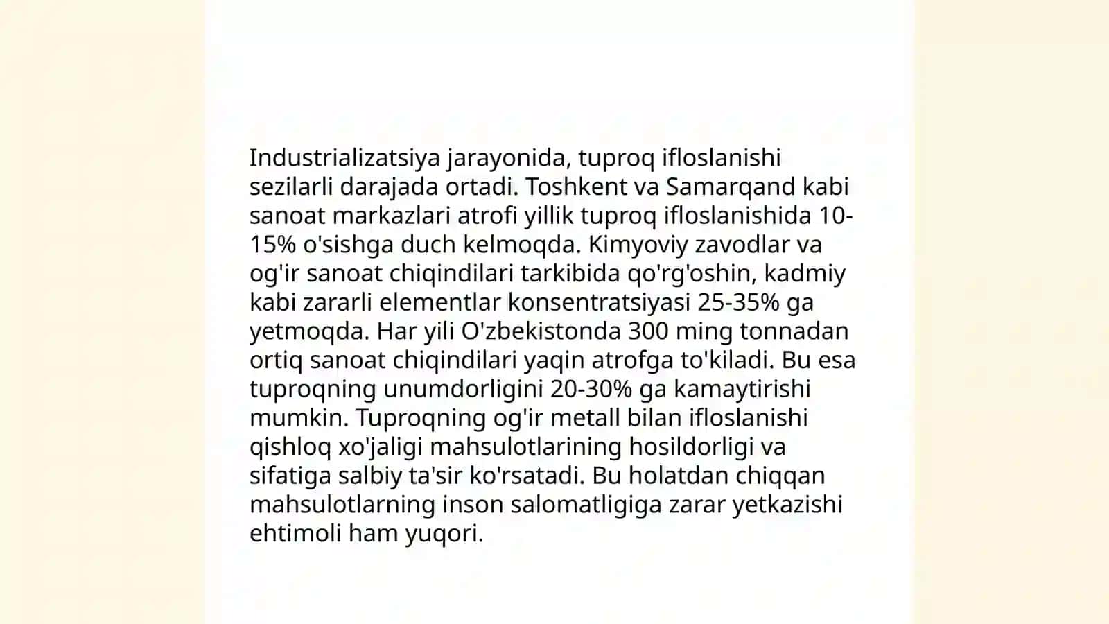 Insonning tuproqlarga ta'siri va uning ahamiyati 4
