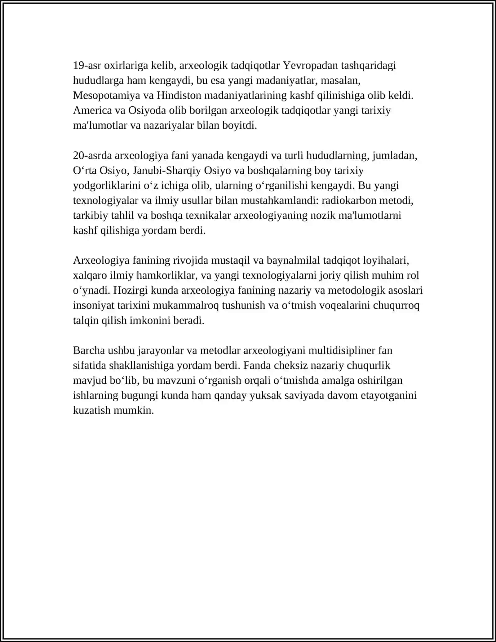 ARXEOLOGIYA FANINING SHAKLLANISH TARIXI VA ASOSIY TADQIQOTCHILAR 4