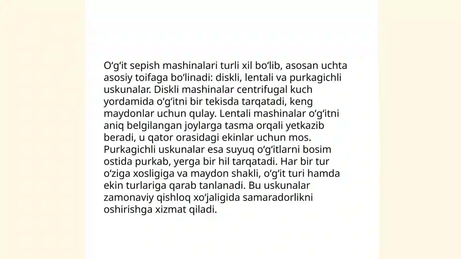 Suyuq organik oʻgʻitlalarni sepish mashinalari 4