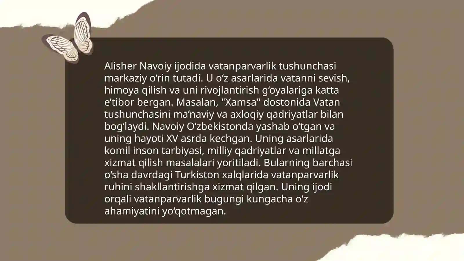 Alisher Navoiyning ruboiylarida Vatan va vatanparvarlik g‘oyalarining badiiy talqini 4
