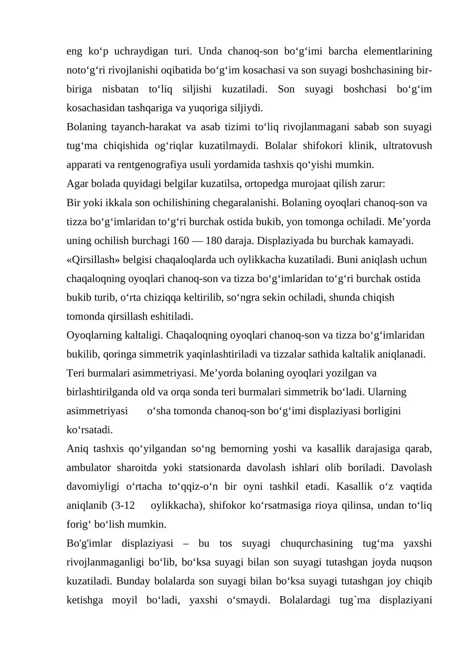 Chanoq organlari kasalliklarini operativ davolashda hamshiralik ishi 4