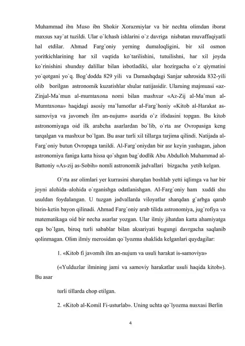 AXMAD AL FAZG`ONIY JAXON SIVILIZATSIYASI XAZINASIGA QO`SHGAN XISSASI 4