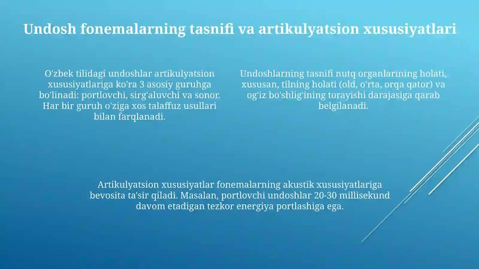 Oʻzbek tilshunosligida undosh fonemalarning oʻrganilishi 4