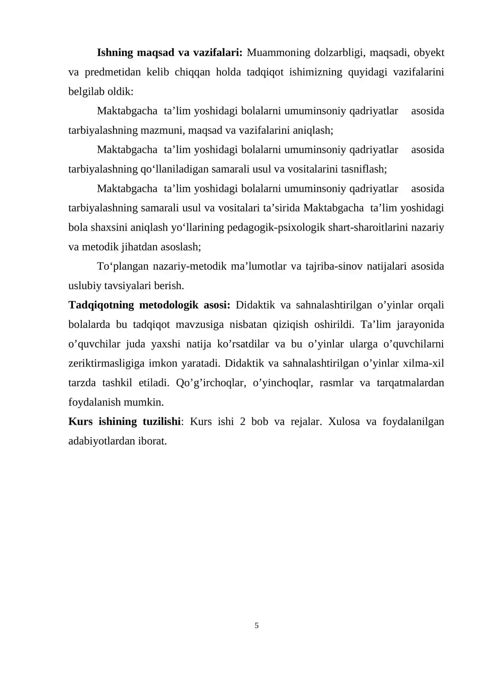 MAKTABGACHA TA’LIM YOSHIDAGI BOLALARNI MILLIY QADRIYATLAR ASOSIDA TARBIYALASHNING PEDAGOGIK-PSIXOLOGIK SHART – SHAROITLARI 4