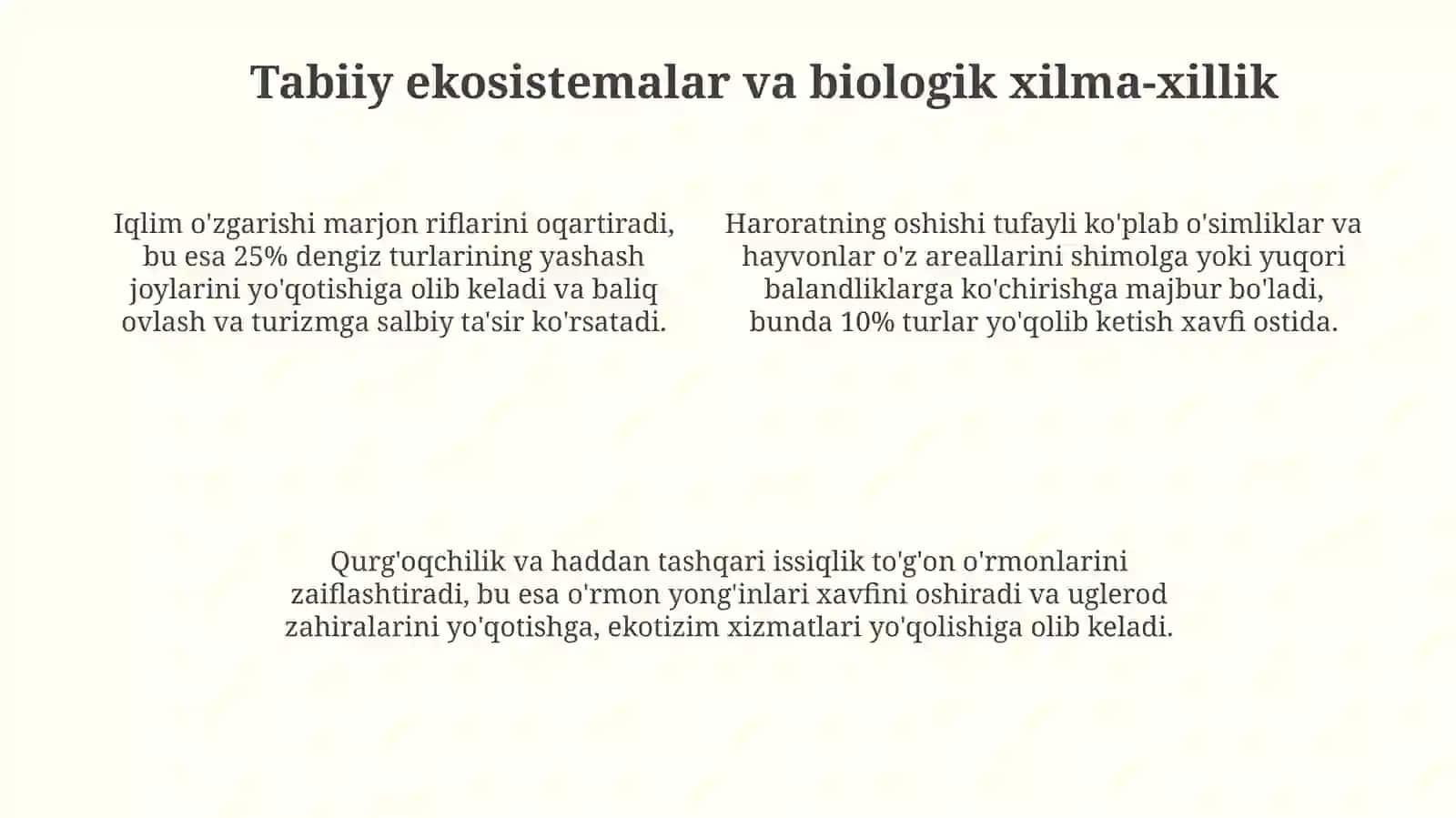 Iqlim oʻzgarishi kimga "qimmatga tushyapti"? 4