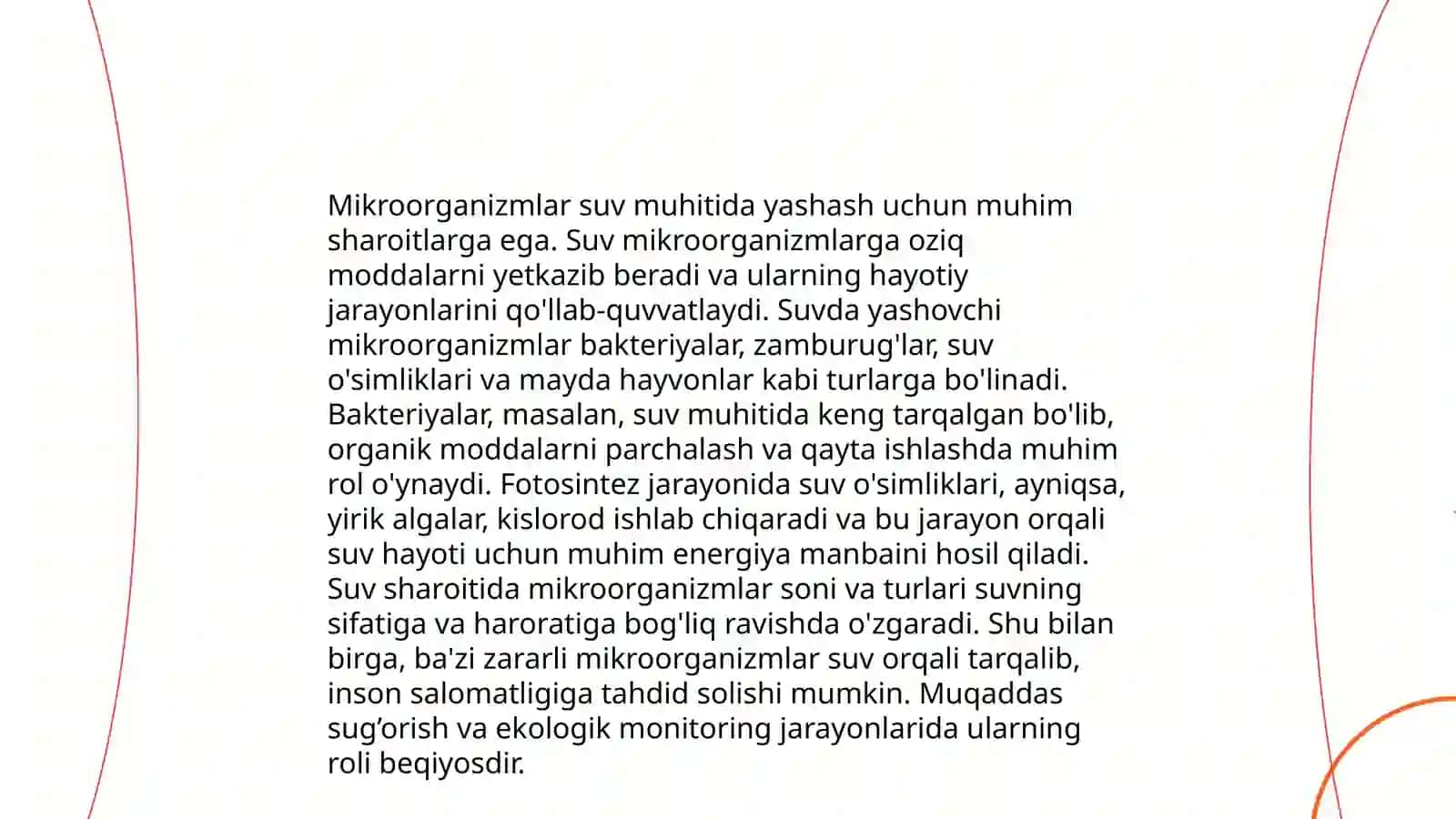 Mikroorganizmlarning fiziologiyasi oziqli muhitlar 4