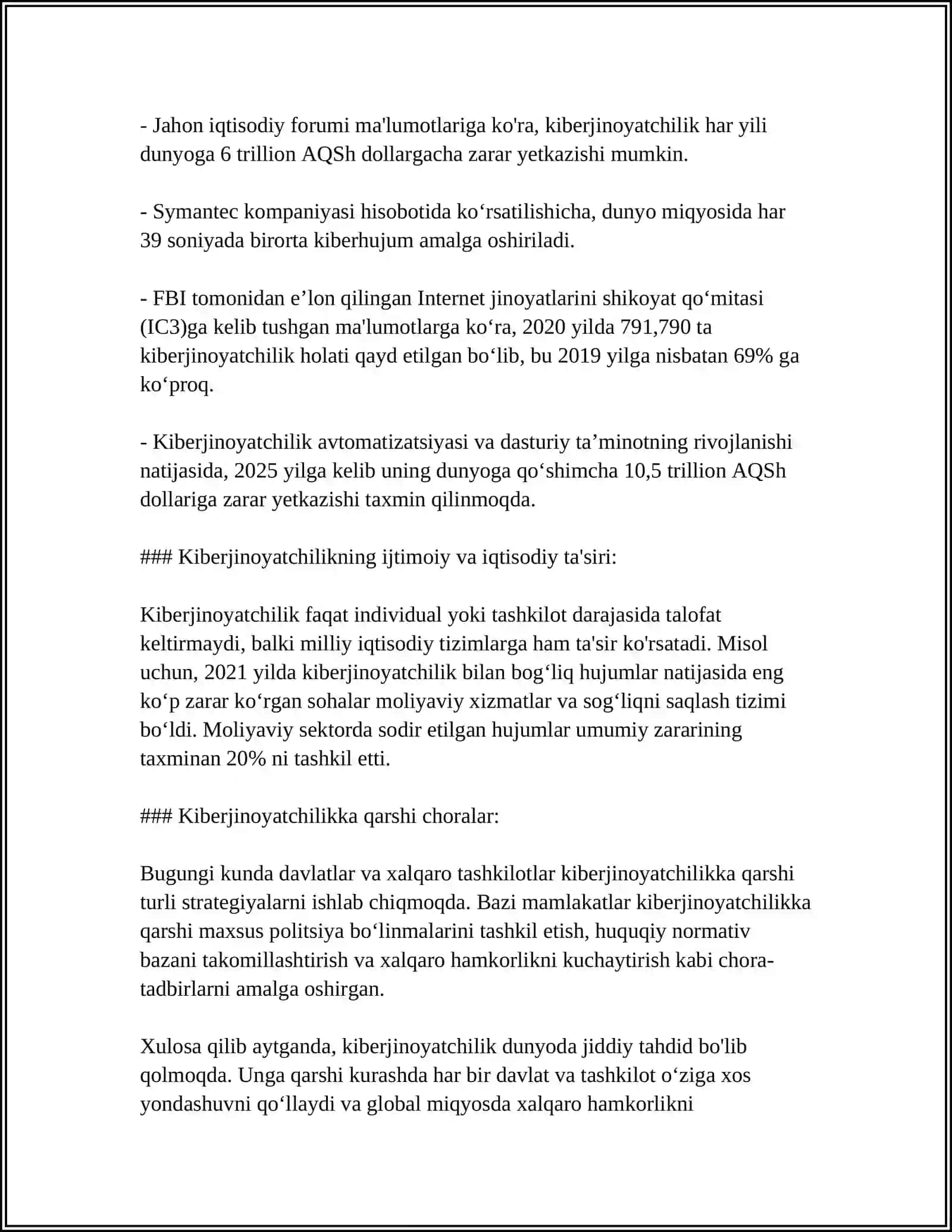 KIBERJINOYATCHILIKKA QARSHI KURASHDA XALQARO HAMKORLIKKA KUCHAYTIRISH 4