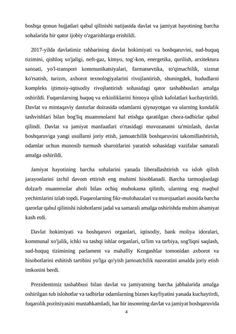 O’zbekistonning iqtisodiy salohiyatidan samarali foydalanish yo’llari 4