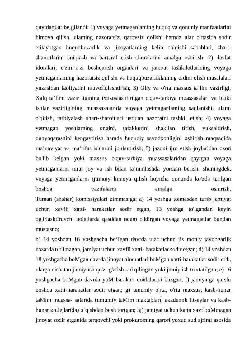 Voyaga yetmaganlarning ma’muriy javobgarligi 4