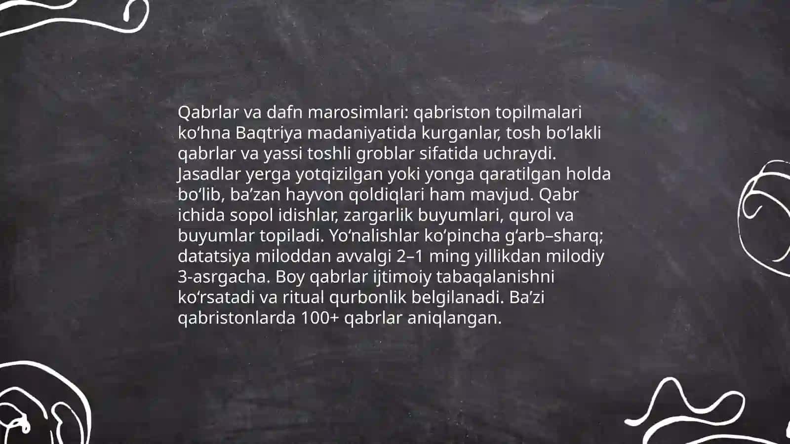 Koʻhna Baqtriya madaniyati arxealogik topilmalarda 4